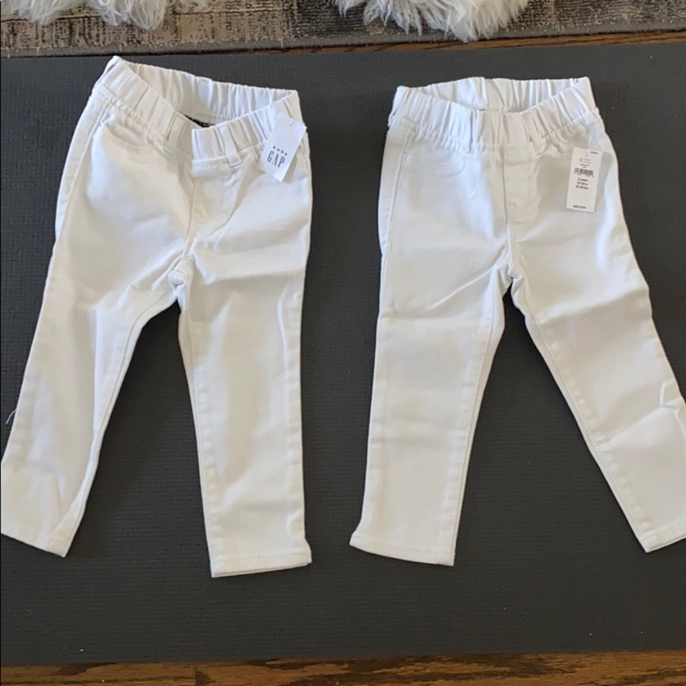 NWT gap white jeans
